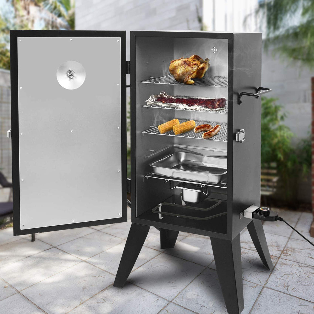 Stanbroil compatible with most smokers and grills offers broad fit.