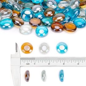 Stanbroil half-inch Crystal Ice drops shimmer for elegant indoor or outdoor pits.
