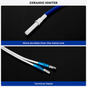 Plug-and-play installation with Stanbroil igniter for GMG Trek, quick setup.