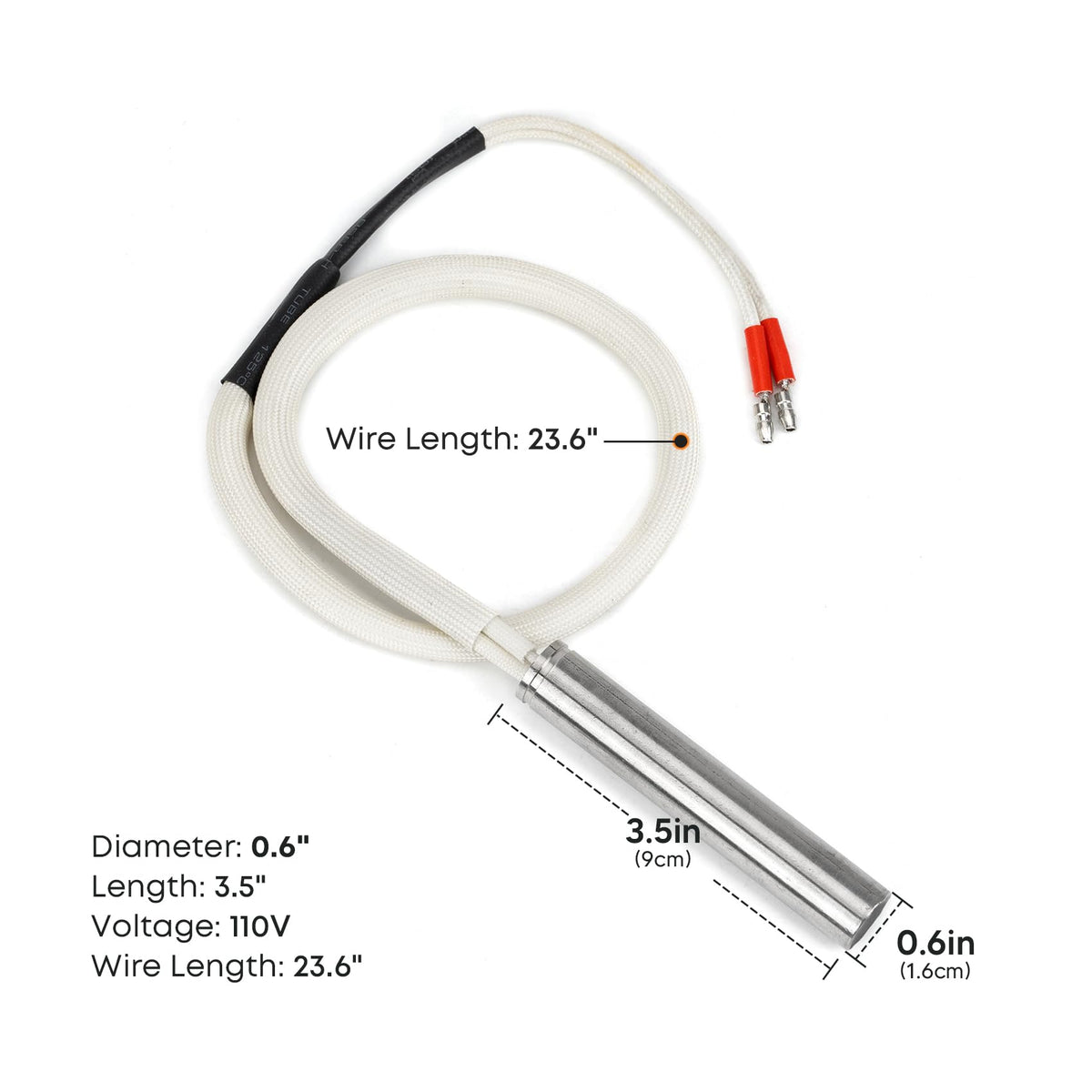 Stanbroil igniter replacement 110V test on Green Mountain Jim Bowie model