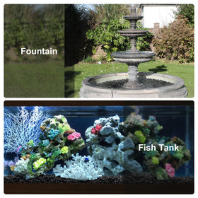 Stanbroil indoor fireplace glass drops add color and shine