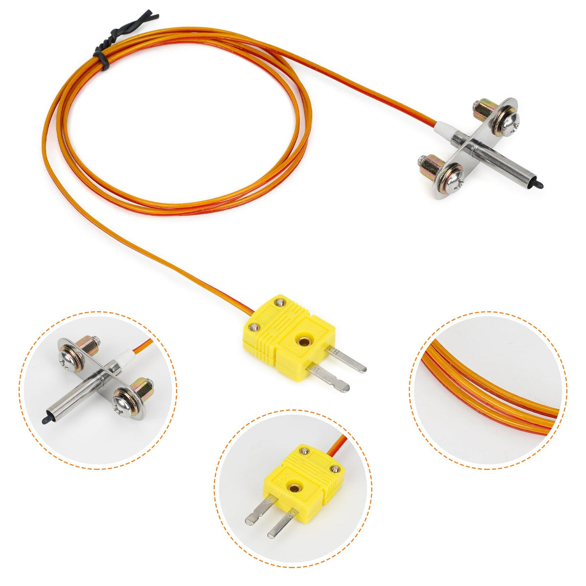 Stanbroil long 3.2 ft wire enables tidy routing on larger grills.