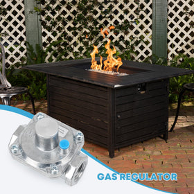 Stanbroil metal regulator construction designed for durability
