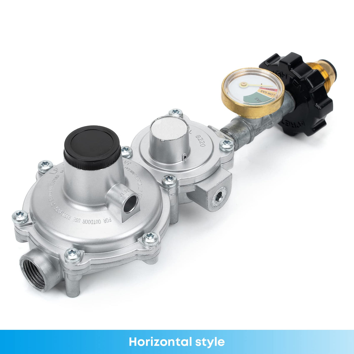 Stanbroil POL tank connection ideal for outdoor grills and heaters.