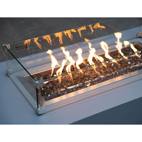 Stanbroil 1/4-inch glass resists heat and keeps color