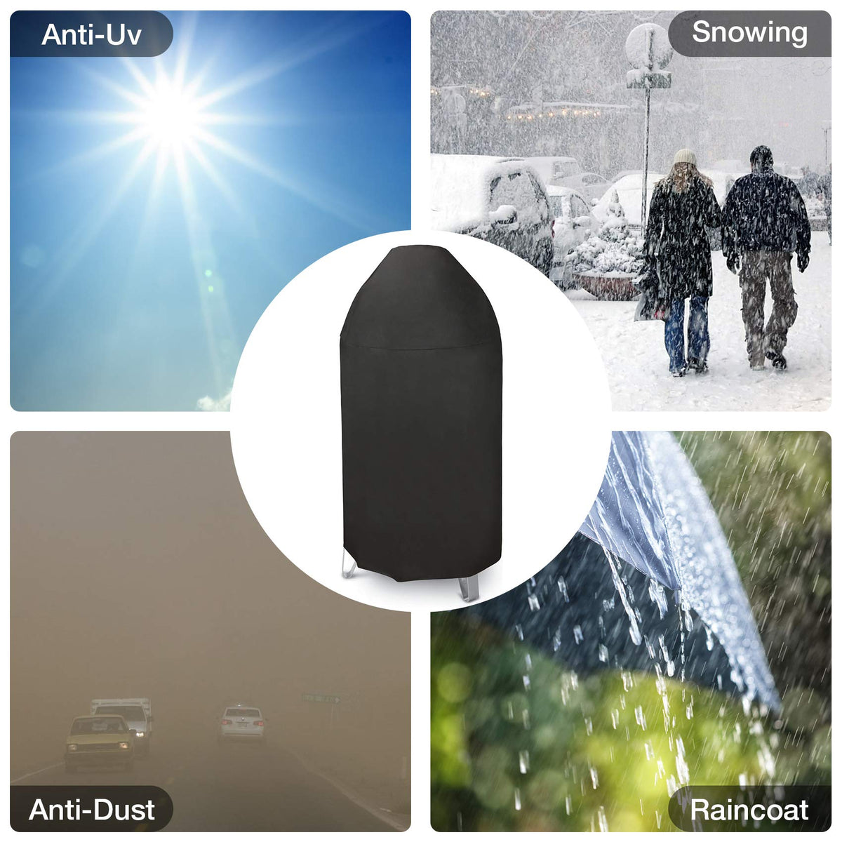 Stanbroil cover is easily hose-cleanable for quick backyard maintenance