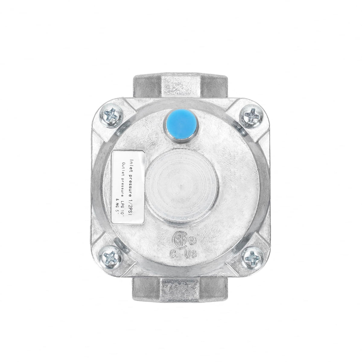 Stanbroil regulator shown for outdoor fire pit installation