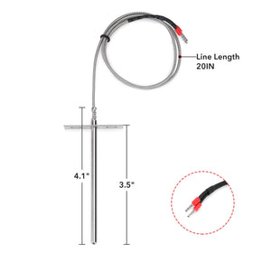 Stanbroil RTD probe for Pit Boss 820 series delivers reliable grilling temperature data.