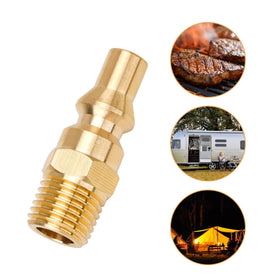 RV and camping setups benefit from Stanbroil quick-connect for easy outdoor cooking.