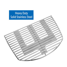 Stanbroil solid-rod stainless steel grill grates for Weber Q3000