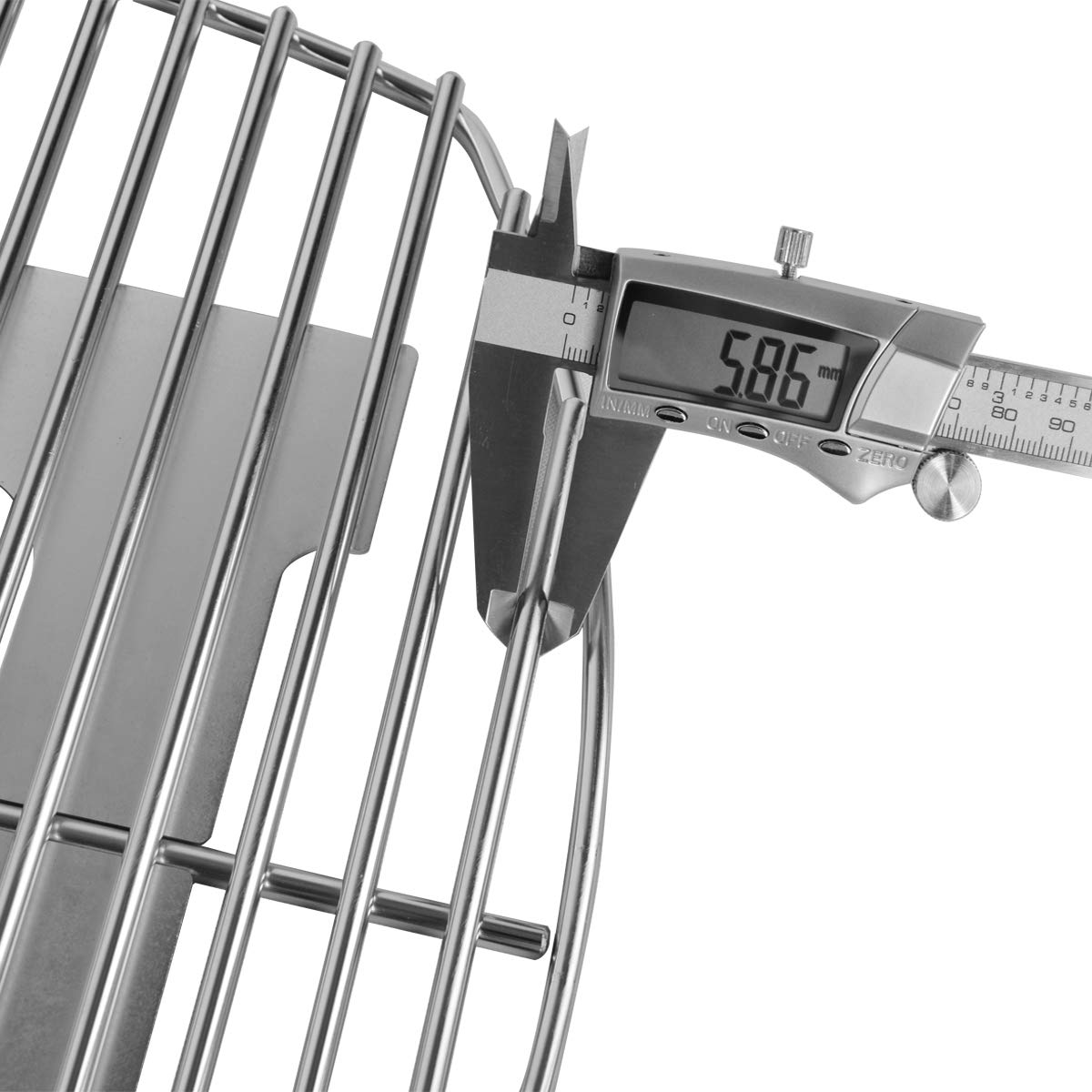 Stanbroil solid-rod stainless steel grill grates for Weber Q3100