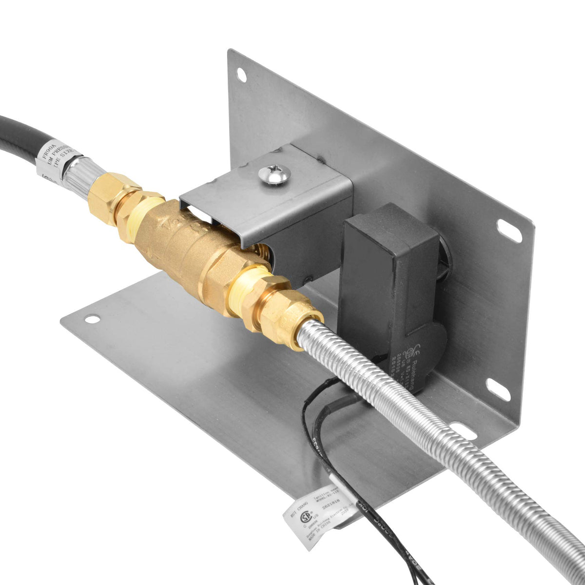Stanbroil spark ignitor with leads and ground wire assembly.