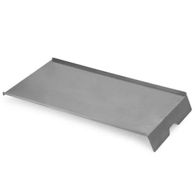 Stanbroil steel diffuser-baffle under grill enables indirect heat for even cooking