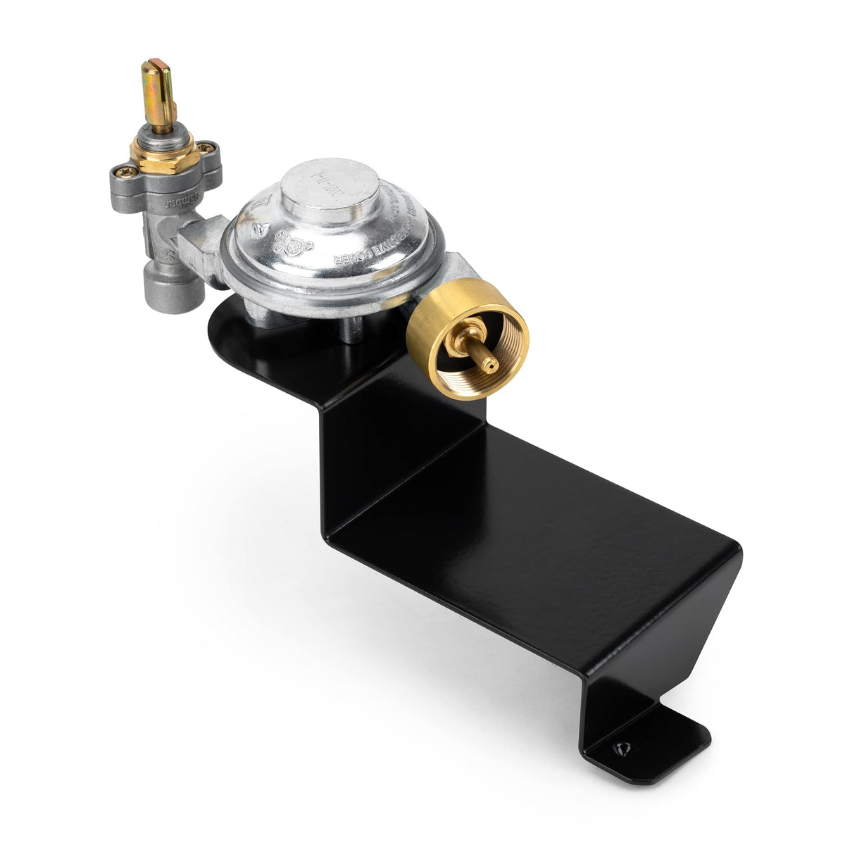 Stanbroil Weber Q1000/Q1200 valve regulator assembly close-up for durable performance.