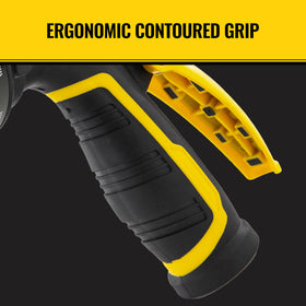 Stanley FatMax flat spray offers even distribution for broad-area irrigation.
