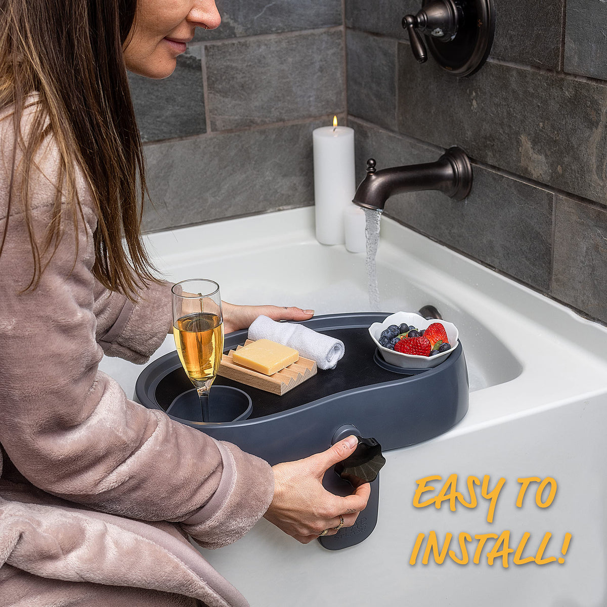 Star Splash drainage holes help manage moisture during spa use