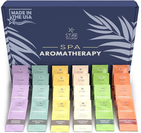 STAR SPLASH hot tub aromatherapy 24-pack packaging for spa relaxation