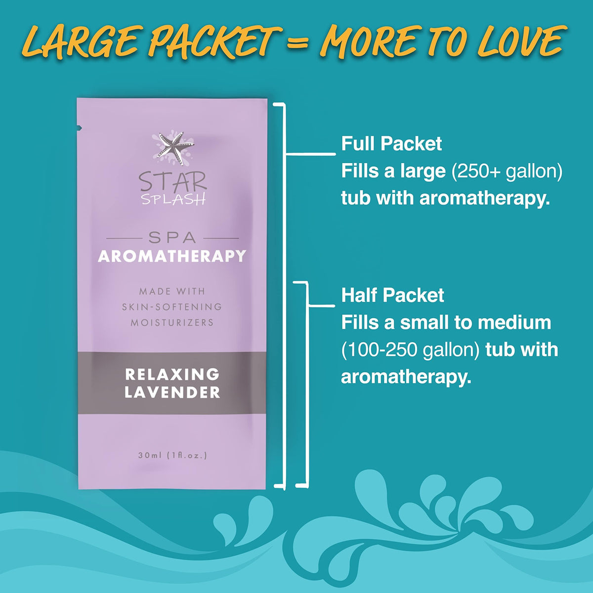 STAR SPLASH orange blossom neroli aroma jar for uplifting spa experiences