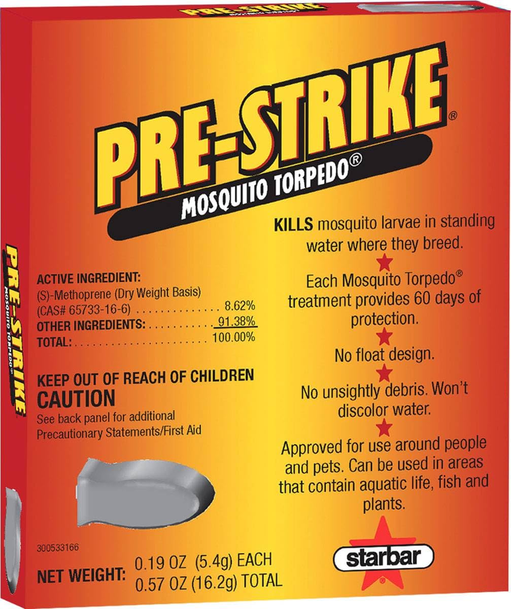 Starbar Pre Strike Mosquito Torpedo 3PK ready for outdoor use