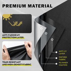 Starcrew griddle cover anti-tear material resisting wind wear
