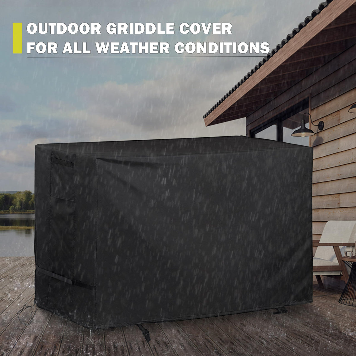 Starcrew griddle cover dimensions 64x27x37 inches for GB8001B/GB8003