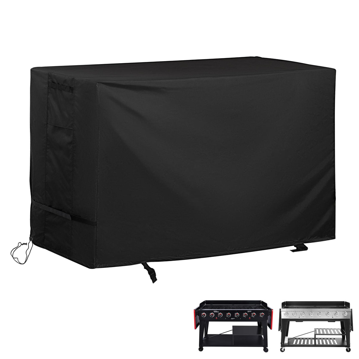 Starcrew griddle cover GB8001B side view protecting against rain and sun
