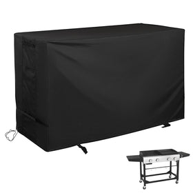 Starcrew griddle cover with waterproof outer coating protecting Royal Gourmet GD401 from rain