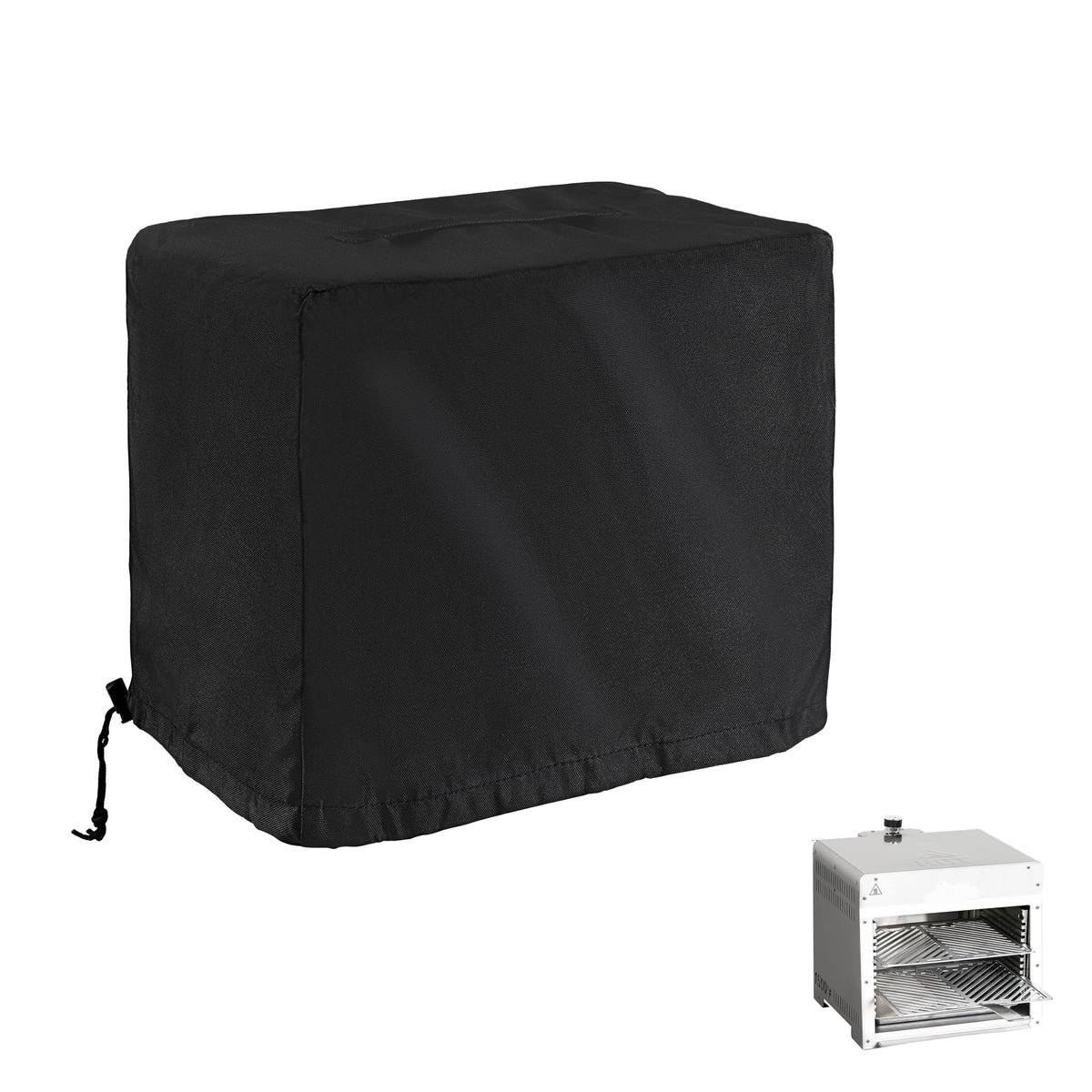 Starcrew infrared grill cover shields BIG HORN OUTDOORS from rain and sun.