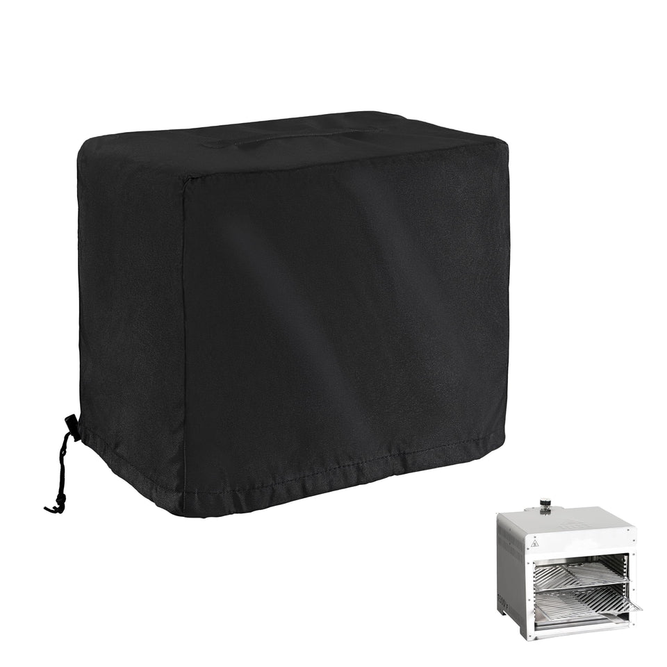 Starcrew infrared grill cover shields BIG HORN OUTDOORS from rain and sun.