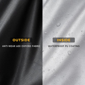 Starcrew infrared grill cover features 600D Oxford durability for frequent use.