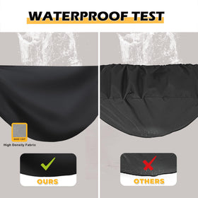 Starcrew grill cover includes a storage bag for convenient keeping.