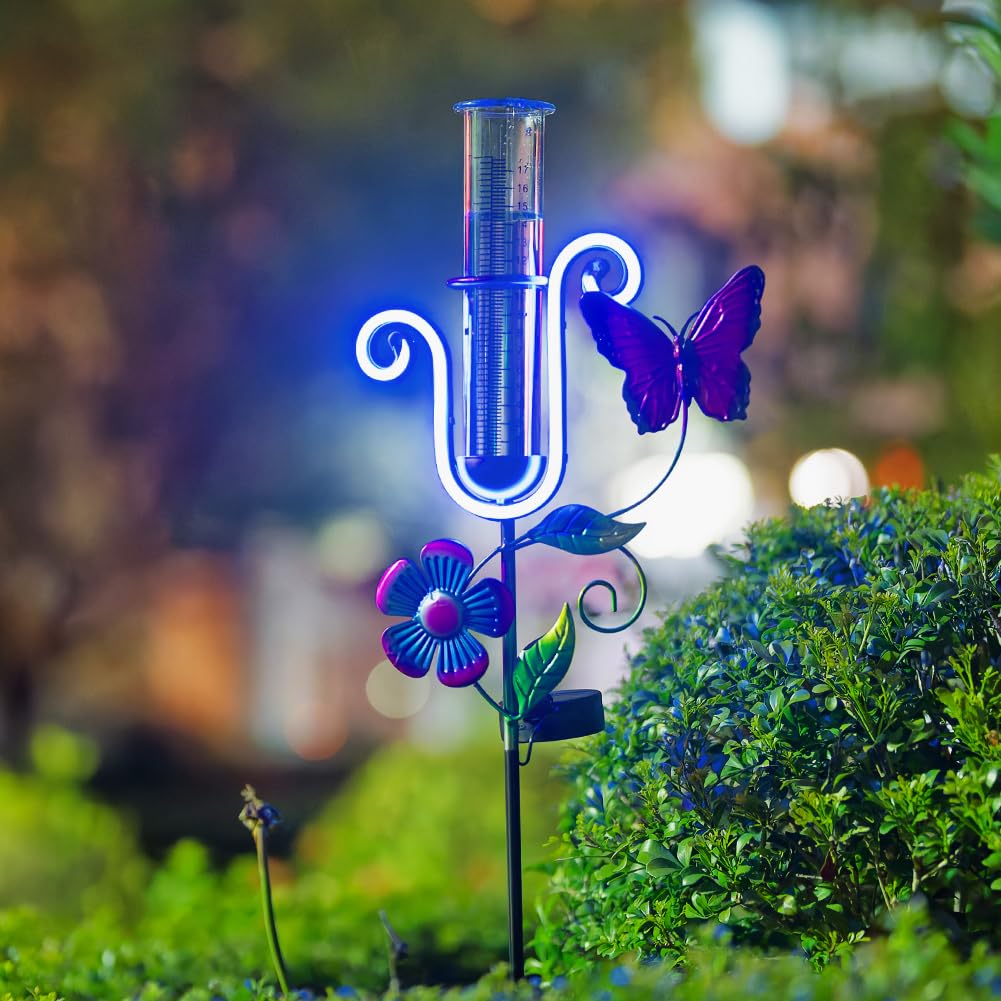 Stargarden metal stake included for stable outdoor installation