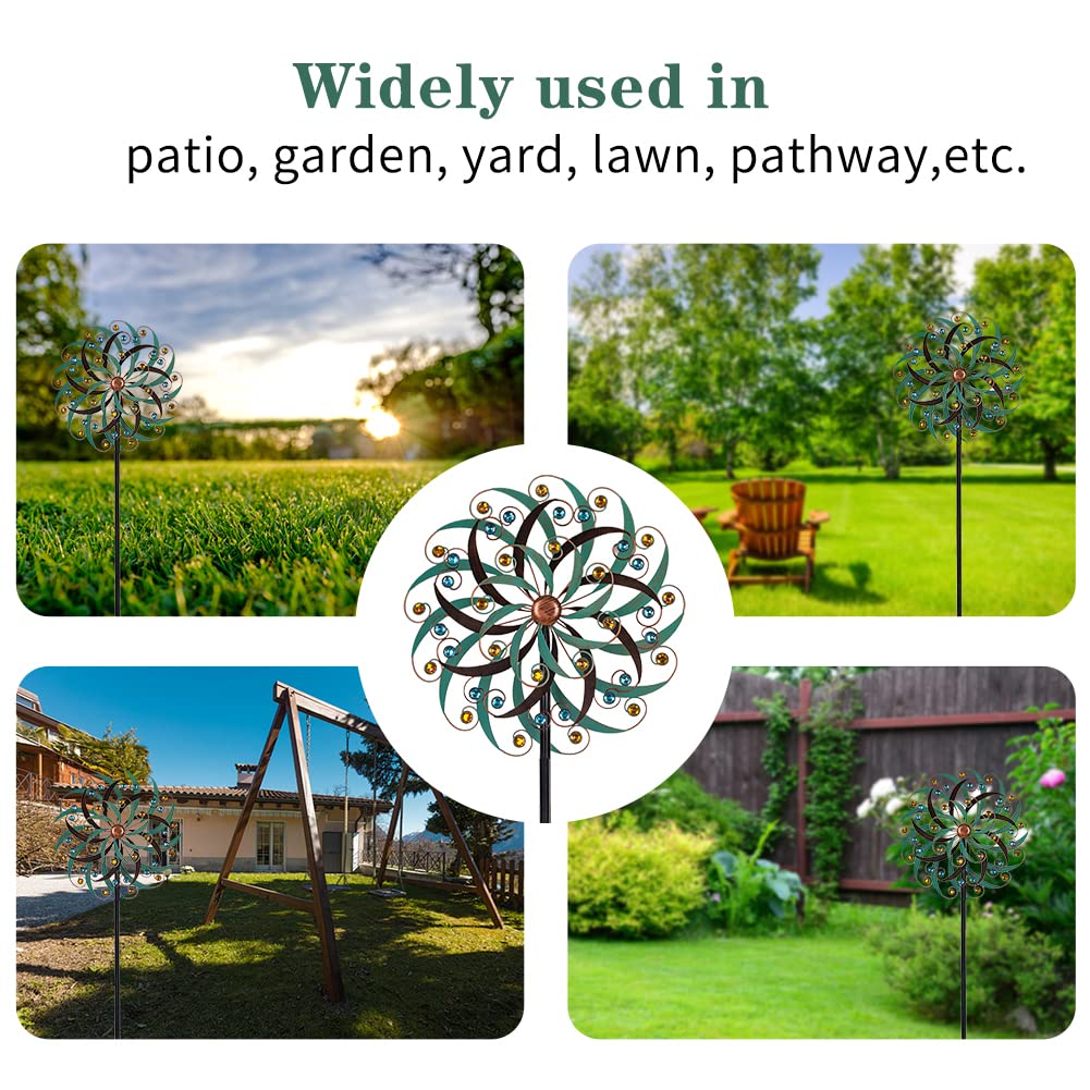 Stargarden wind spinner garden décor demonstrates welcoming ambience