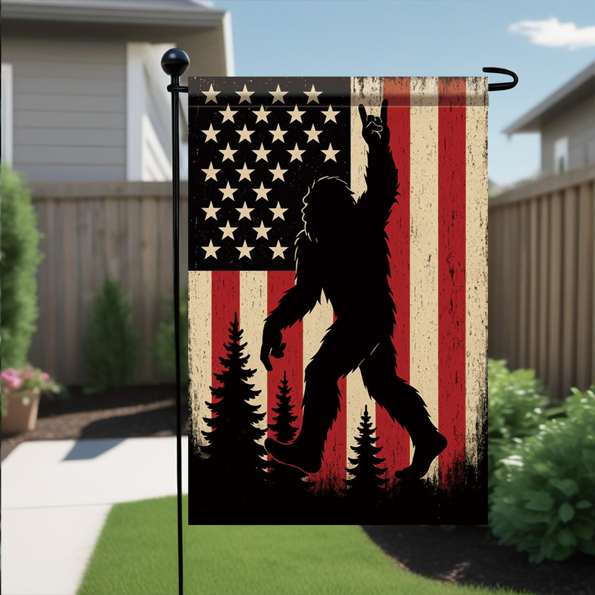 Starlit Patio durable polyester flag designed for long lasting outdoor use
