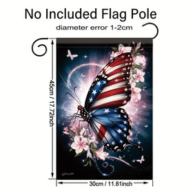 Starlit Patio ideal gift flag for friends who love Americana garden decor.
