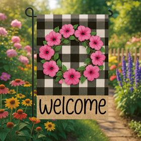 Starlit Patio porch and yard display flag on a stand for entryway decor