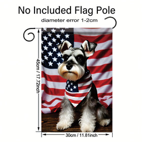 Starlit Patio patriotic banner for streets, patios, and garden gates.