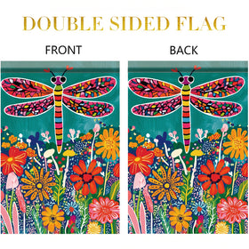 Starlit Patio garden flag ideal for spring and summer displays.
