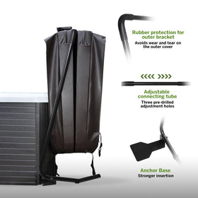 Starmist spa lifter with anti-rust construction for long-lasting durability.