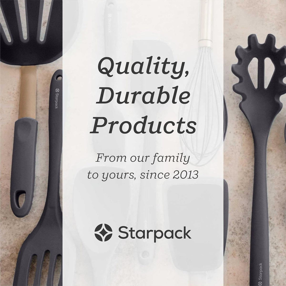 StarPack Home Brush It On features a one-piece construction to prevent bristle shedding.