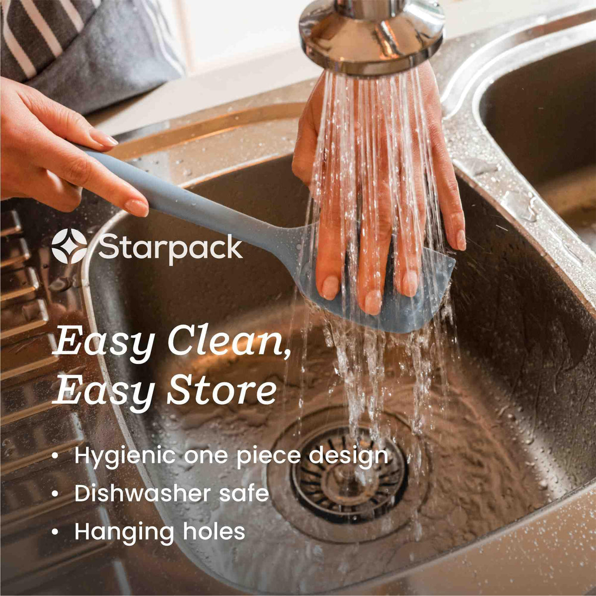 StarPack Home Brush It On basting brush, dishwasher-safe for easy cleaning.