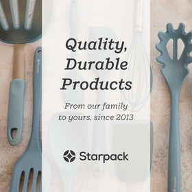 StarPack Home Brush It On safe for nonstick cookware and ceramic surfaces.