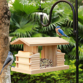 STARSWR viewing windows enable easy observation of feeding birds from both sides