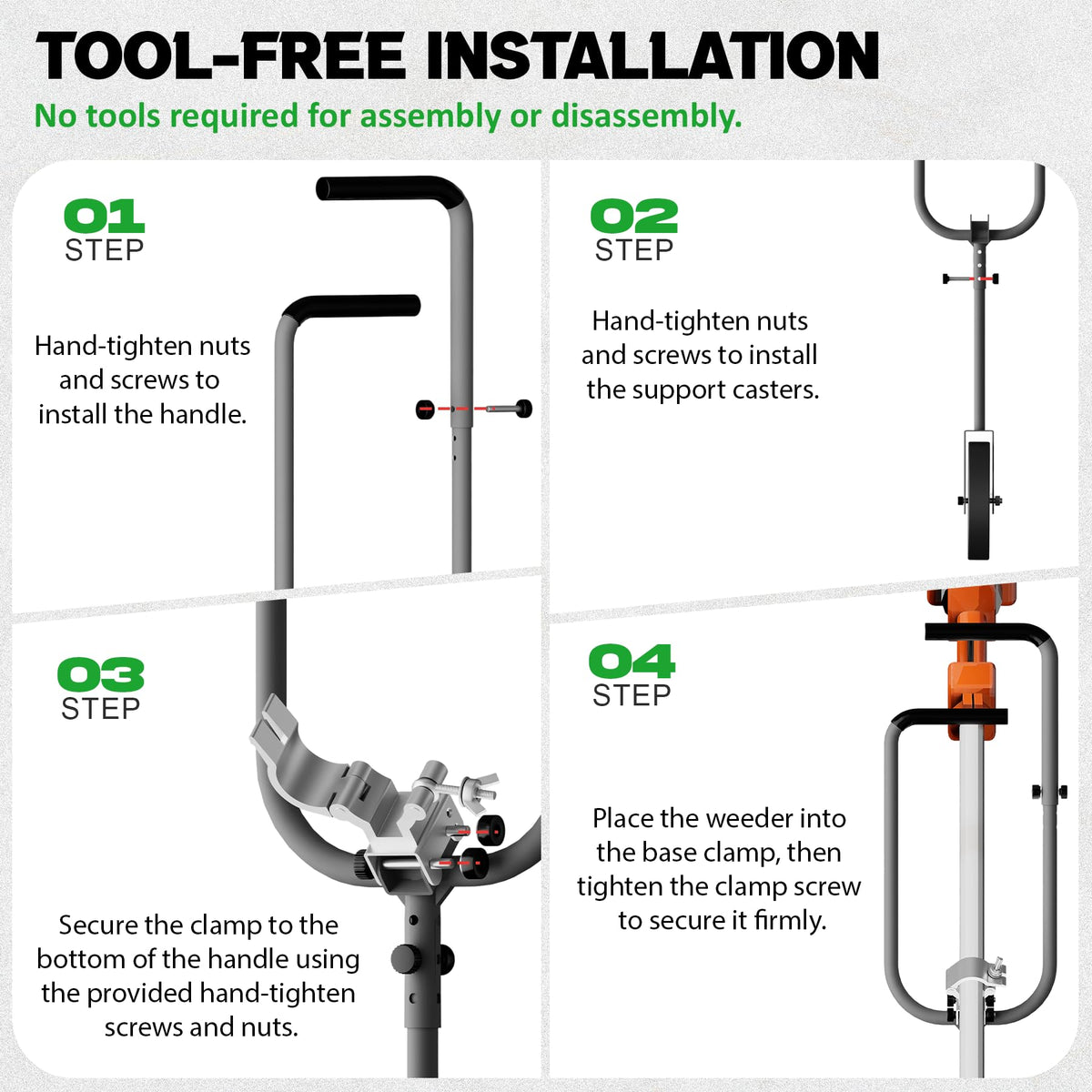Startingtool ideal for edging driveways, beds, and tight spaces