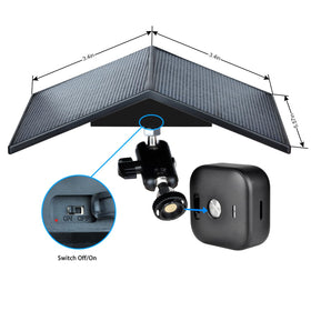Package contents: screws and USB-C cable for quick setup by StartVision.