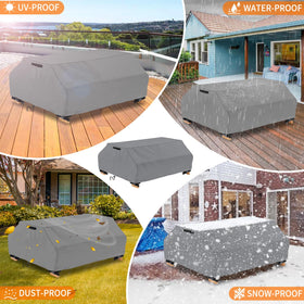 STARTWO durable waterproof material protecting outdoor dining surfaces