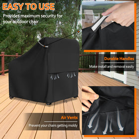 STARTWO outdoor cover cleans easily with a quick wipe.
