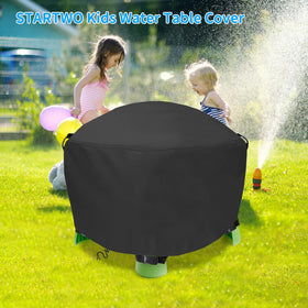 STARTWO easy-clean material wipes down quickly after messy play