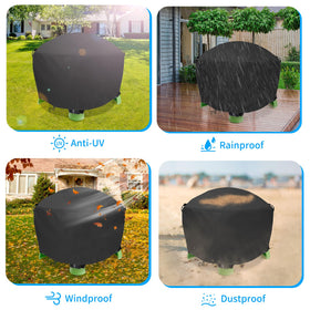 STARTWO all-weather outdoor cover guards toys on patio or yard