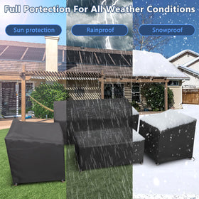 Windproof STARTWO buckles securing outdoor furniture covers